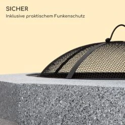 Blumfeldt Diamond Feuerschale Mit Grill MGO & Stahlschale Inkl. Funkenschutz -Outdoor Grills Verkaufsgeschäft 10040242 de 0004 logo