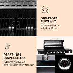 Valdosta 6.1 Gasgrill 6+1 Brenner 19,3 KW Gesamtleistung -Outdoor Grills Verkaufsgeschäft 10040269 de 0003 logo