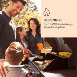 Lucifer 3 Gasgrill 3 X 3,6 KW Brenner 60x45cm Grill Edelstahl Mobil -Outdoor Grills Verkaufsgeschäft 10040280 de 0003 logo