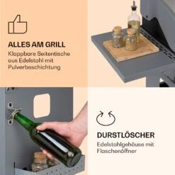 Lucifer 4 Gasgrill 4 X 3,6 KW Brenner 69x45cm Grill Edelstahl Mobil -Outdoor Grills Verkaufsgeschäft 10040281 de 0005 logo