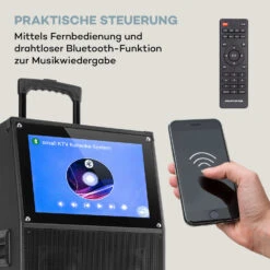 KTV M Karaoke-System 12,1" Touch-Display 2UHF Mic WiFi BT USB SD HDMI -Outdoor Grills Verkaufsgeschäft 10040288 de 0004 logo