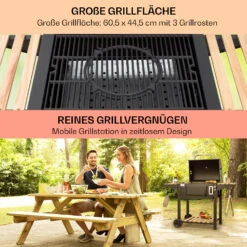 Aberdeen Single Holzkohlegrill -Outdoor Grills Verkaufsgeschäft 10040292 de 0004 usp