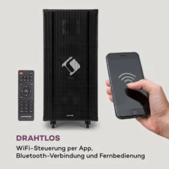 Pro Spin 10 Karaoke-System 14,1" Touch-Display 2xMic WiFi BT USB HDMI -Outdoor Grills Verkaufsgeschäft 10040307 de 0005 logo