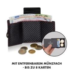 ZNAP Airtag Wallet 8 Karten Münzfach 9x1,5x6 Cm (BxHxT) RFID-Schutz -Outdoor Grills Verkaufsgeschäft 10040309 de 0004 logo