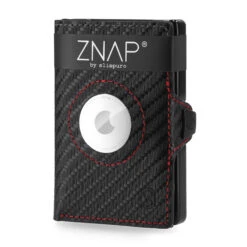 ZNAP Airtag Wallet 8 Karten Münzfach 9x1,5x6 Cm (BxHxT) RFID-Schutz