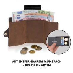 ZNAP Airtag Wallet 8 Karten Münzfach 9x1,5x6 Cm (BxHxT) RFID-Schutz -Outdoor Grills Verkaufsgeschäft 10040311 de 0004 logo