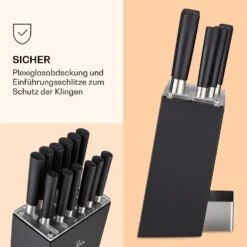 Kitano XL 13tlg. Messer-Set Mit Block 12 Messer Stahl Edler Holzblock -Outdoor Grills Verkaufsgeschäft 10040323 de 0005 logo