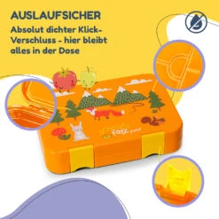 Junior Lunchbox 6 Fächer 21,3 X 15 X 4,5 Cm (BxHxT) BPA-frei -Outdoor Grills Verkaufsgeschäft 10040339 de 0003 usp