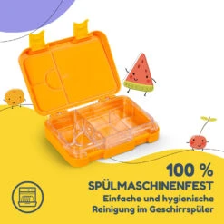 Junior Lunchbox 6 Fächer 21,3 X 15 X 4,5 Cm (BxHxT) BPA-frei -Outdoor Grills Verkaufsgeschäft 10040339 de 0005 usp
