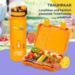 Junior Lunchbox 6 Fächer 21,3 X 15 X 4,5 Cm (BxHxT) BPA-frei -Outdoor Grills Verkaufsgeschäft 10040339 de 0007 usp