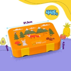 Junior Lunchbox 6 Fächer 21,3 X 15 X 4,5 Cm (BxHxT) BPA-frei -Outdoor Grills Verkaufsgeschäft 10040339 de 0008 usp