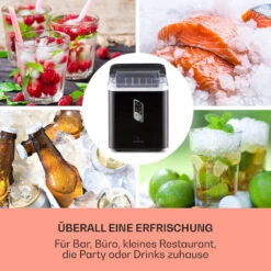 Albaron Eiswürfelmaschine Bullet-Eis 12 Kg / 24 H 1,5 Ltr. Display -Outdoor Grills Verkaufsgeschäft 10040346 de 0003 usp