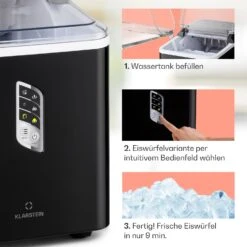 Albaron Eiswürfelmaschine Bullet-Eis 12 Kg / 24 H 1,5 Ltr. Display -Outdoor Grills Verkaufsgeschäft 10040346 de 0004 usp