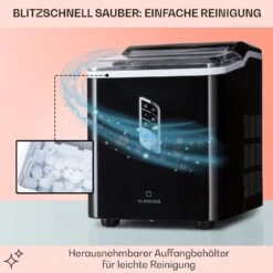 Albaron Eiswürfelmaschine Bullet-Eis 12 Kg / 24 H 1,5 Ltr. Display -Outdoor Grills Verkaufsgeschäft 10040346 de 0005 usp