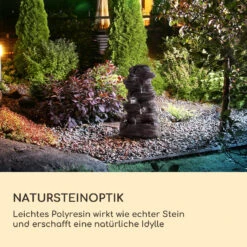 Stonehenge XL Solarbrunnen LED-Beleuchtung Polyresin Li-Ionen-Akku -Outdoor Grills Verkaufsgeschäft 10040348 de 0003 logo