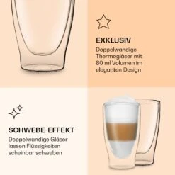 DUOS Doppelwandiges Glas 400 Ml Trinkglas Espresso Borosilikatglas -Outdoor Grills Verkaufsgeschäft 10040373 de 0006 logo