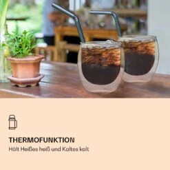 DUOS Jumbo Doppelwandiges Glas 410 Ml Thermofunktion Inkl. Edelstahl-Löffel -Outdoor Grills Verkaufsgeschäft 10040400 de 0004 logo