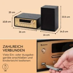 Berklee HiFi Stereo System BT Stereo-Lautsprecher UKW MP3 USB Line-In 11 Berklee HiFi Stereo System BT Stereo-Lautsprecher UKW MP3 USB Line-In -Outdoor Grills Verkaufsgeschäft 10040457 de 0006 usp