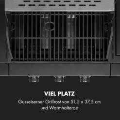 Valdosta 3.1 Gasgrill 3 X 2,8 KW + 2,5 KW Brenner Edelstahl Mobil -Outdoor Grills Verkaufsgeschäft 10040704 de 0003 logo