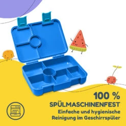 Schmatzfatz By Lite Lunchbox 6 Fächer 20,8x4,5x15 Cm BPA-frei Tritan -Outdoor Grills Verkaufsgeschäft 10040714 de 0005 logo