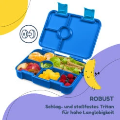 Schmatzfatz By Lite Lunchbox 6 Fächer 20,8x4,5x15 Cm BPA-frei Tritan -Outdoor Grills Verkaufsgeschäft 10040714 de 0006 logo