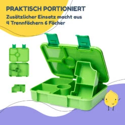 Schmatzfatz By Lite Lunchbox 6 Fächer 20,8x4,5x15 Cm BPA-frei Tritan -Outdoor Grills Verkaufsgeschäft 10040715 de 0004 logo