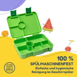 Schmatzfatz By Lite Lunchbox 6 Fächer 20,8x4,5x15 Cm BPA-frei Tritan -Outdoor Grills Verkaufsgeschäft 10040715 de 0005 logo