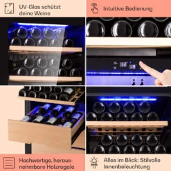 Barossa 123 Duo Weinkühlschrank 123 Fl 226 Ltr 2 Zonen Touch-Steuerung 12 Barossa 123 Duo Weinkühlschrank 123 Fl 226 Ltr 2 Zonen Touch-Steuerung -Outdoor Grills Verkaufsgeschäft 10040721 de 0005 usp