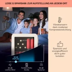 PopLife 48 Getränkekühler Kühlschrank 0-10 °C Retro-Design -Outdoor Grills Verkaufsgeschäft 10040737 de 0003 usp