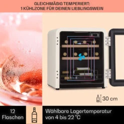 Vinetage 12 Getränkekühler Kühlschrank 48 Liter 4-22°C Retro-Design -Outdoor Grills Verkaufsgeschäft 10040740 de 0003 logo