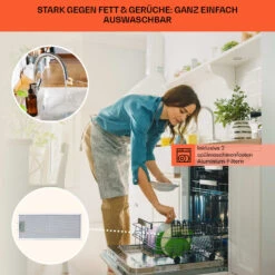 Vilhelmine Flachschirmhaube 60 Retro EEK B Abluftleistung: 332 M³/h Ausziehbar -Outdoor Grills Verkaufsgeschäft 10041125 de 0006 usp