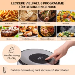 Klarstein Crisp-Pro 4,3L Air Fry Stainless Steel -Outdoor Grills Verkaufsgeschäft 10041145 de 0003 logo