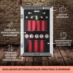 Beersafe 70 Craft Beer Edition Kühlschrank 70 Liter Glastür Edelstahl -Outdoor Grills Verkaufsgeschäft 10041181 de 0006 usp