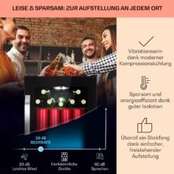 Beersafe 70 Craft Beer Edition Kühlschrank 70 Ltr Glastür Edelstahl -Outdoor Grills Verkaufsgeschäft 10041182 de 0003 usp