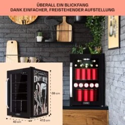 Beersafe 70 Craft Beer Edition Kühlschrank 70 Ltr Glastür Edelstahl -Outdoor Grills Verkaufsgeschäft 10041182 de 0007 usp