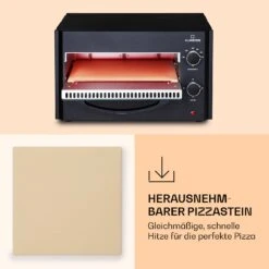 Arezzo Pizza-Ofen Herausnehmbarer Pizza-Stein Stahlgehäuse 1770 W 160 - 400 °C -Outdoor Grills Verkaufsgeschäft 10041186 de 0005 logo