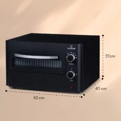 Arezzo Pizza-Ofen Herausnehmbarer Pizza-Stein Stahlgehäuse 1770 W 160 - 400 °C -Outdoor Grills Verkaufsgeschäft 10041186 yy 0006 dimensions