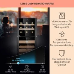 El Dorado 89 Humidor & Weinkühlschrank Touch 89L LED -Outdoor Grills Verkaufsgeschäft 10041276 de 0003 logo