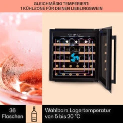 Vinsider 36 Built-In Uno Einbau-Weinkühlschrank 36 Flaschen 92 Ltr Edelstahl -Outdoor Grills Verkaufsgeschäft 10041286 de 0003 usp