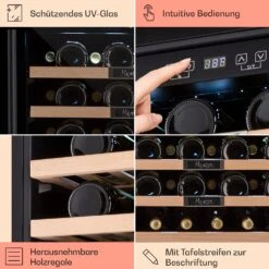 Vinsider 36 Built-In Uno Einbau-Weinkühlschrank 36 Flaschen 92 Ltr Edelstahl -Outdoor Grills Verkaufsgeschäft 10041286 de 0005 usp