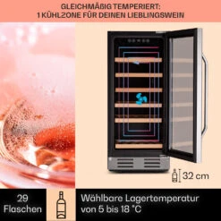 Vinovilla 29 Built-In Weinkühlschrank 81 L / 29 Fl. Glastür Edelstahl -Outdoor Grills Verkaufsgeschäft 10041304 de 0003 logo