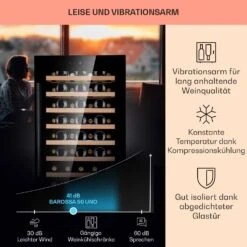 Barossa 50 Uno Weinkühlschrank 1 Zone 120 Ltr 50 Fl Touch-Display -Outdoor Grills Verkaufsgeschäft 10041307 de 0004 logo