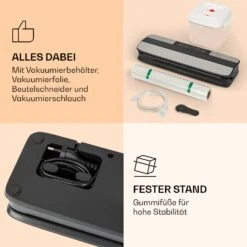 Forli Vakuumierer 75 KPa Inkl. Behälter Beutel Vakuumierschlauch -Outdoor Grills Verkaufsgeschäft 10041374 de 0007 logo