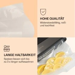 Forli Vakuumierbeutel 2 Rollen Je 28 X 300 Cm Widerstandsfähig Reißfest Kochfest -Outdoor Grills Verkaufsgeschäft 10041375 de 0003 logo