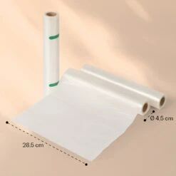 Forli Vakuumierbeutel 2 Rollen Je 28 X 300 Cm Widerstandsfähig Reißfest Kochfest -Outdoor Grills Verkaufsgeschäft 10041375 yy 0004 dimensions