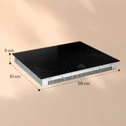 Magnichef 4 Einbaukochfeld Induktion 4 Zonen 7000W Glaskeramik 17 Magnichef 4 Einbaukochfeld Induktion 4 Zonen 7000W Glaskeramik -Outdoor Grills Verkaufsgeschäft 10041380 yy 0009 dimensions
