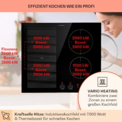 Magnichef 4 Flex Einbaukochfeld Induktion 4 Zonen / Flexzone 7000W Glaskeramik -Outdoor Grills Verkaufsgeschäft 10041381 de 0003 usp