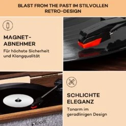 Bella Ann Stereoanlage Plattenspieler Radio DAB+/UKW USB Bluetooth -Outdoor Grills Verkaufsgeschäft 10041388 de 0005 usp