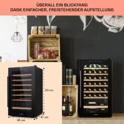 Barossa 32 Uno Weinkühlschrank 1 Zone 95 Liter / 36 Flaschen Touch-Display -Outdoor Grills Verkaufsgeschäft 10041395 de 0006 usp