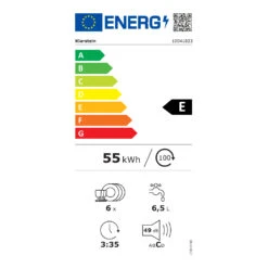 Havasia UV 6 Geschirrspüler UV-Licht Freistehend 1380W -Outdoor Grills Verkaufsgeschäft 10041823 energy label